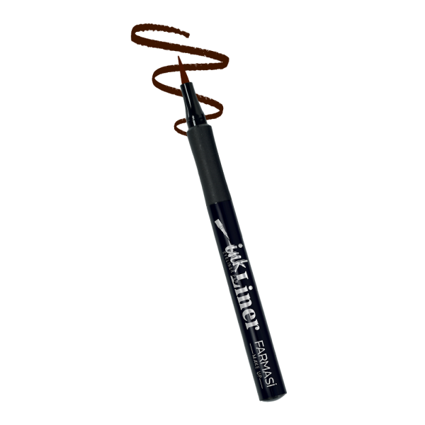 Підводка-фломастер Inkliner 02 Коричнева Make Up Farmasi