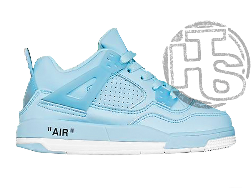 jordan 4 off white ice blue