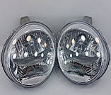 Фары передние механичекие (к-т левая+правая) Матиз grog Корея, фото 3