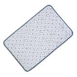 Килимок для ванної протиковзкий на гумовій основі, сірий, фото 2