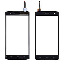 Сенсор (тачскрин) Ergo A550 чорний