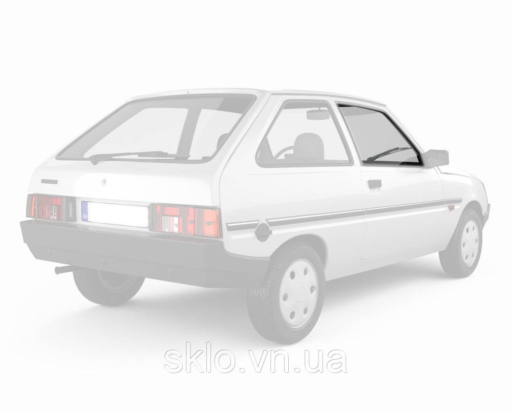 Бокове скло ЗАЗ 1102 (Таврія) (Хетчбек) (1987-2011) Переднє Дверне опускне Праве