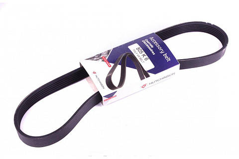 Ремінь генератора (без кондиціонера) Peugeot Partner II / Citroen Berlingo II 1.6BlueHDi 2008- 805K6 HUTCHINSON (Франція)