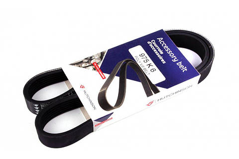 Ремень генератора (с двумя генераторами) VW Crafter 2.0TDI 975K6 HUTCHINSON (Франция)