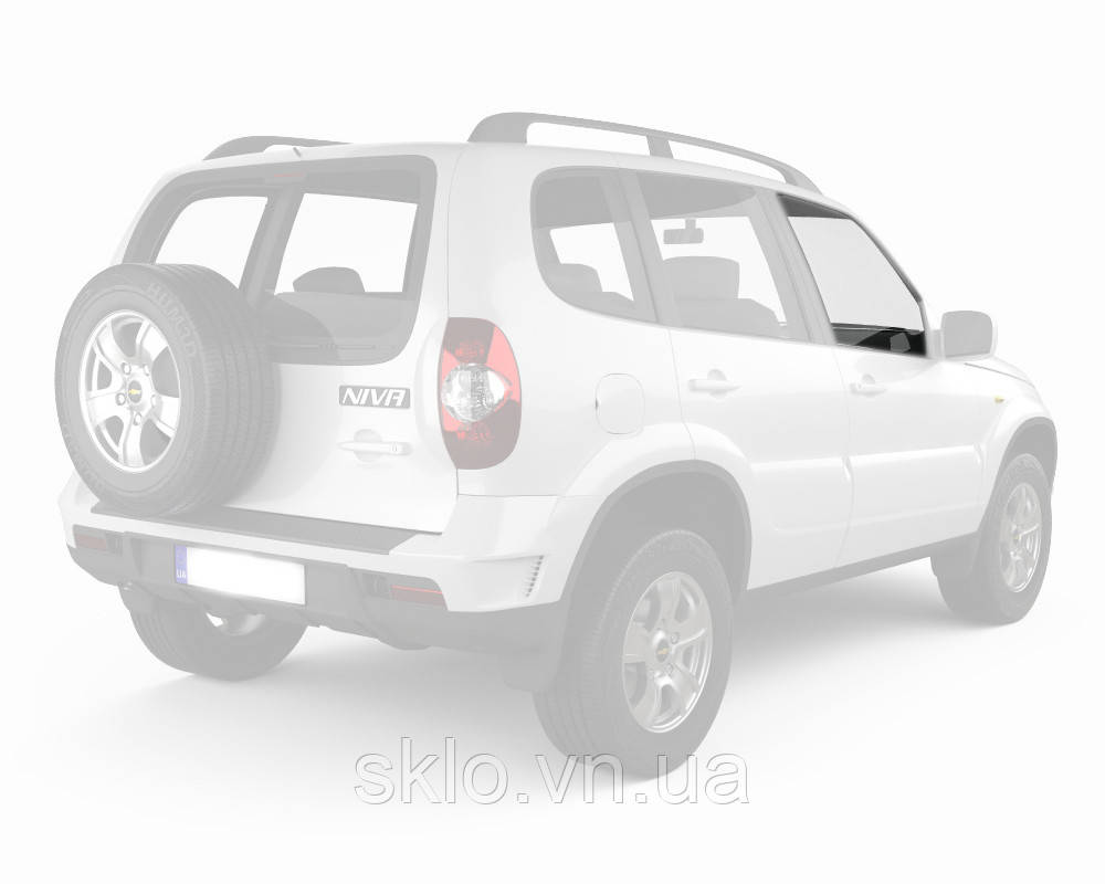 Бокове скло ВАЗ 2123 (Шевролет Нива) (Chevrolet Niva) Переднє Дверне опускне Праве