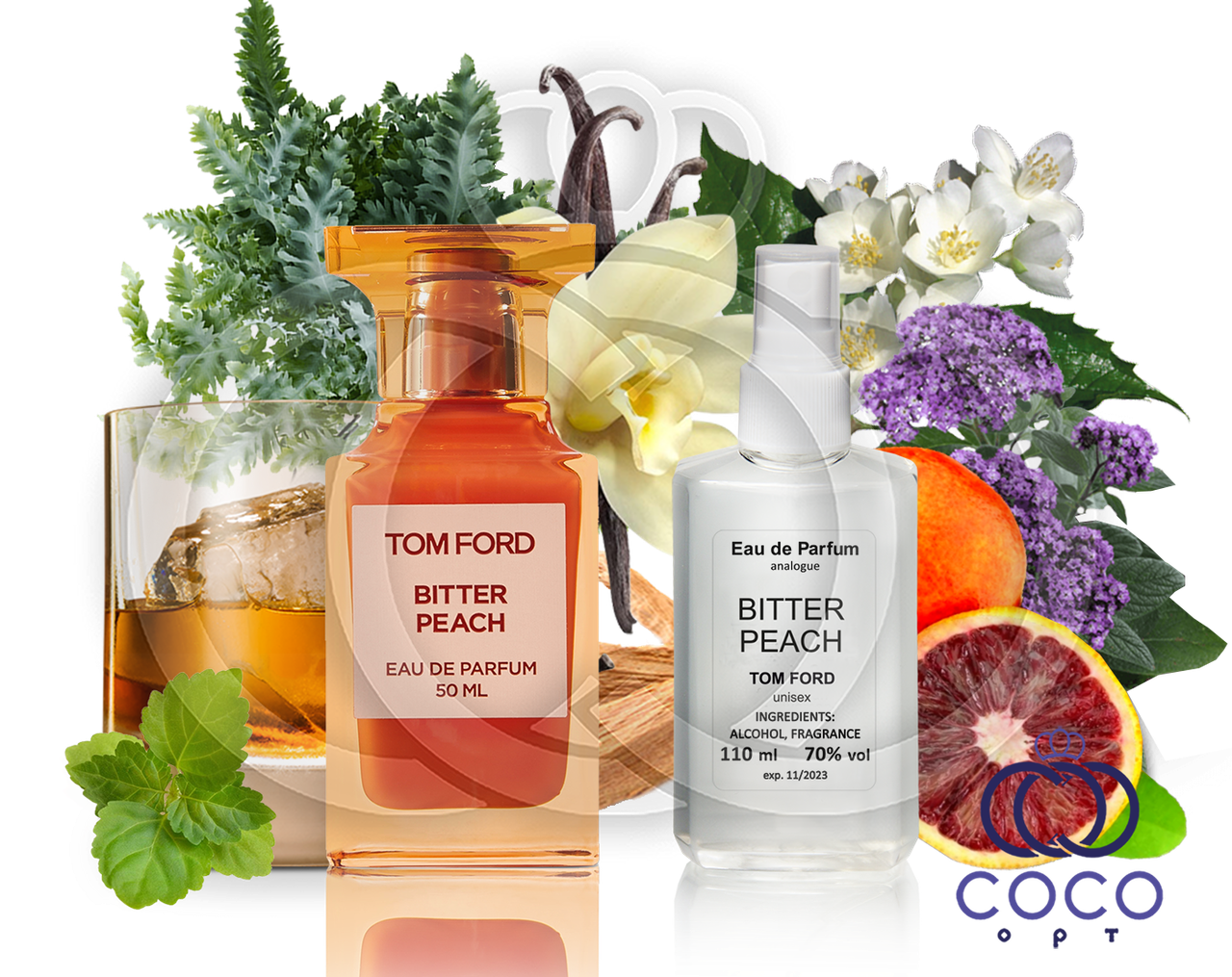 Парфумована вода унісекс Tom Ford Bitter Peach 110 Ml, фото 1