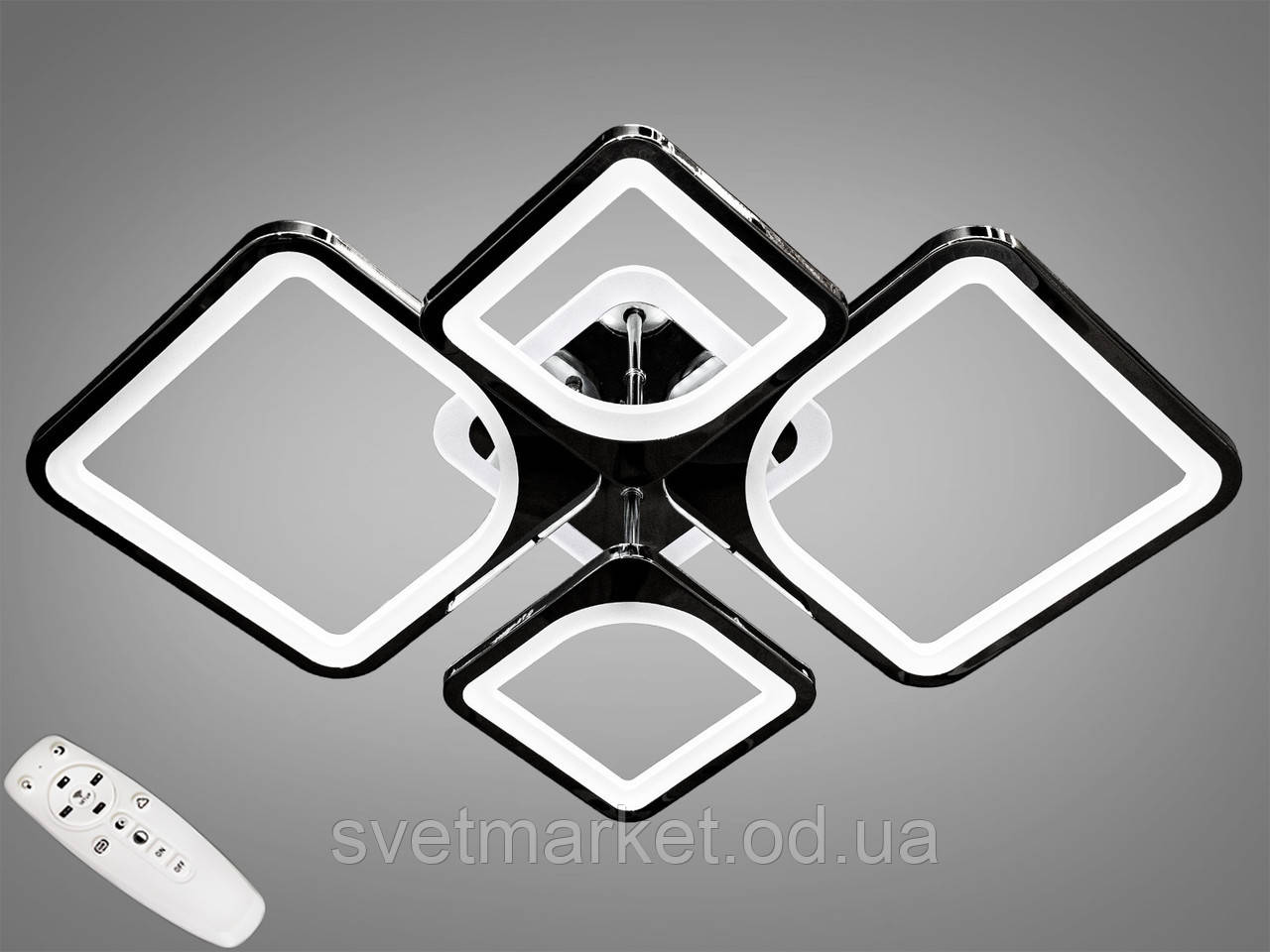 LED-люстра з димером і RGB-підсвіткою 8060/2+2BHR LED RGB dimmer