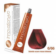 Стойкая Краска Для Волос BBCos Innovation Evo Hair Color Cream № 6/66 Блондин Темно-Красный Интенсивны, 100 Мл