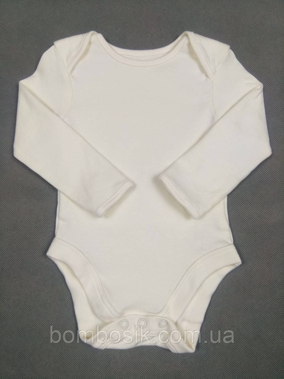Бодік з довгим рукавом для дівчинки George, First size (50-56см)