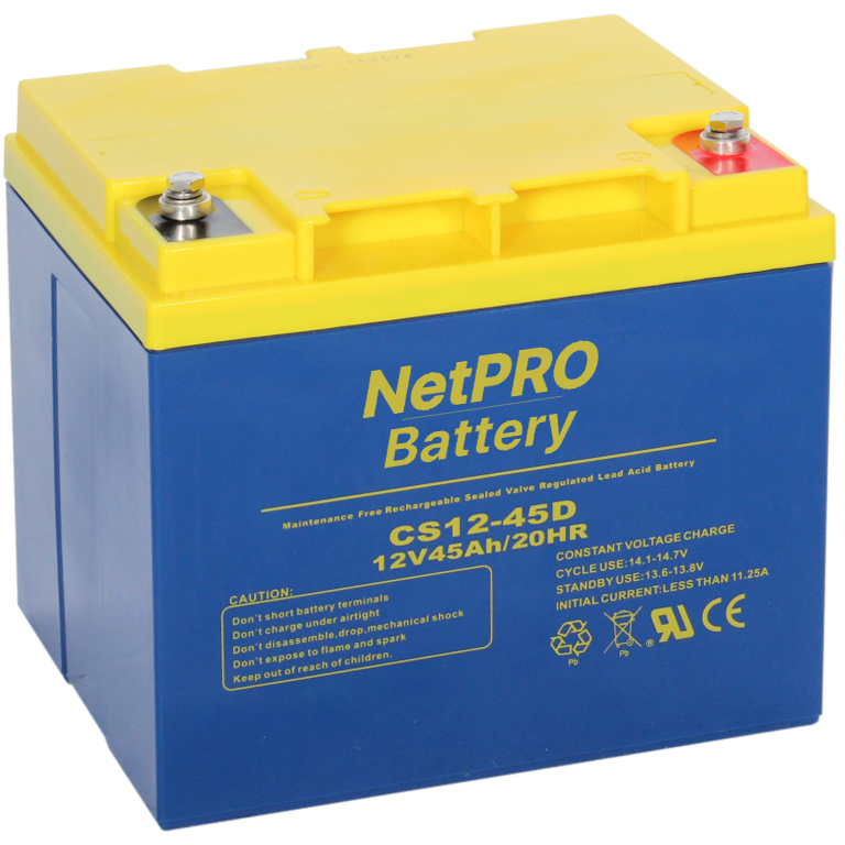 Акумулятор NetPRO CS12-45D (12В 45Ач)