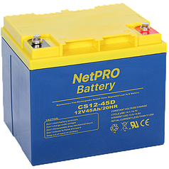Акумулятор NetPRO CS12-45D (12В 45Ач)
