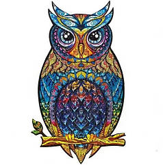 Дерев'яна іграшка пазли MD 2841 Сова (N018315)