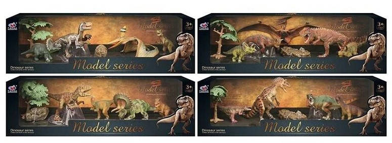 Набір колекційних динозаврів Model Series, фото 1