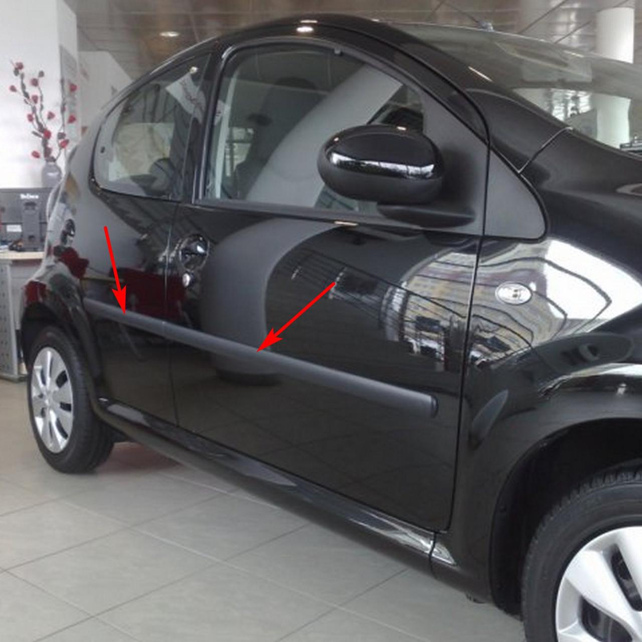 Молдинги на двері для Citroen C1 5-дверний 2005-2014