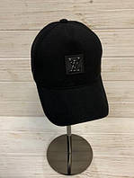Брендова бейсболка універсал Louis Vuitton Луї Віттон, бейсболка Fendi Фенді, кепка з кашеміру