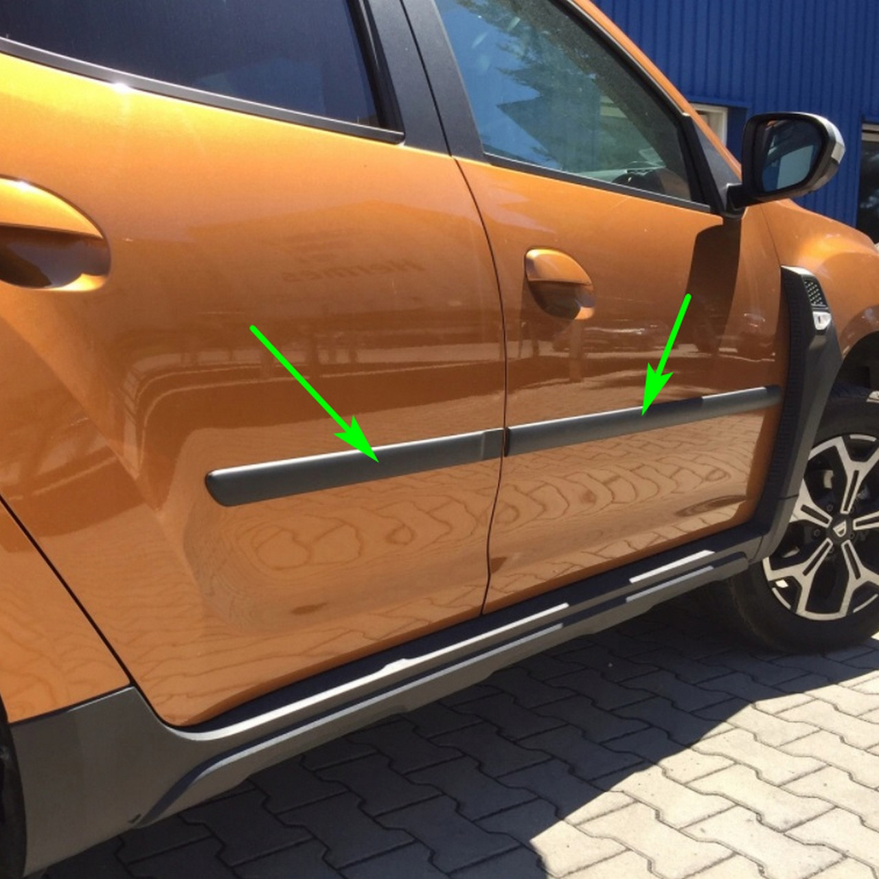 Молдинги на двері для Renault Dacia Duster II 2018+