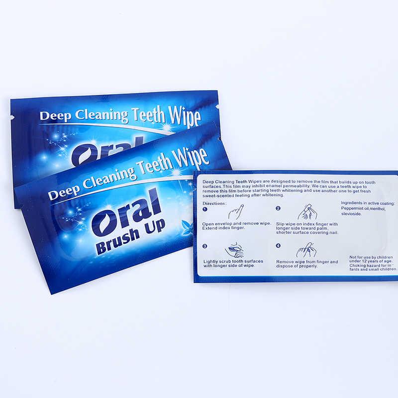 Влажные салфетки для чистки зубов и ротовой полости Oral Brush Up, 10 шт/комплект - фото 2 - id-p1519095323