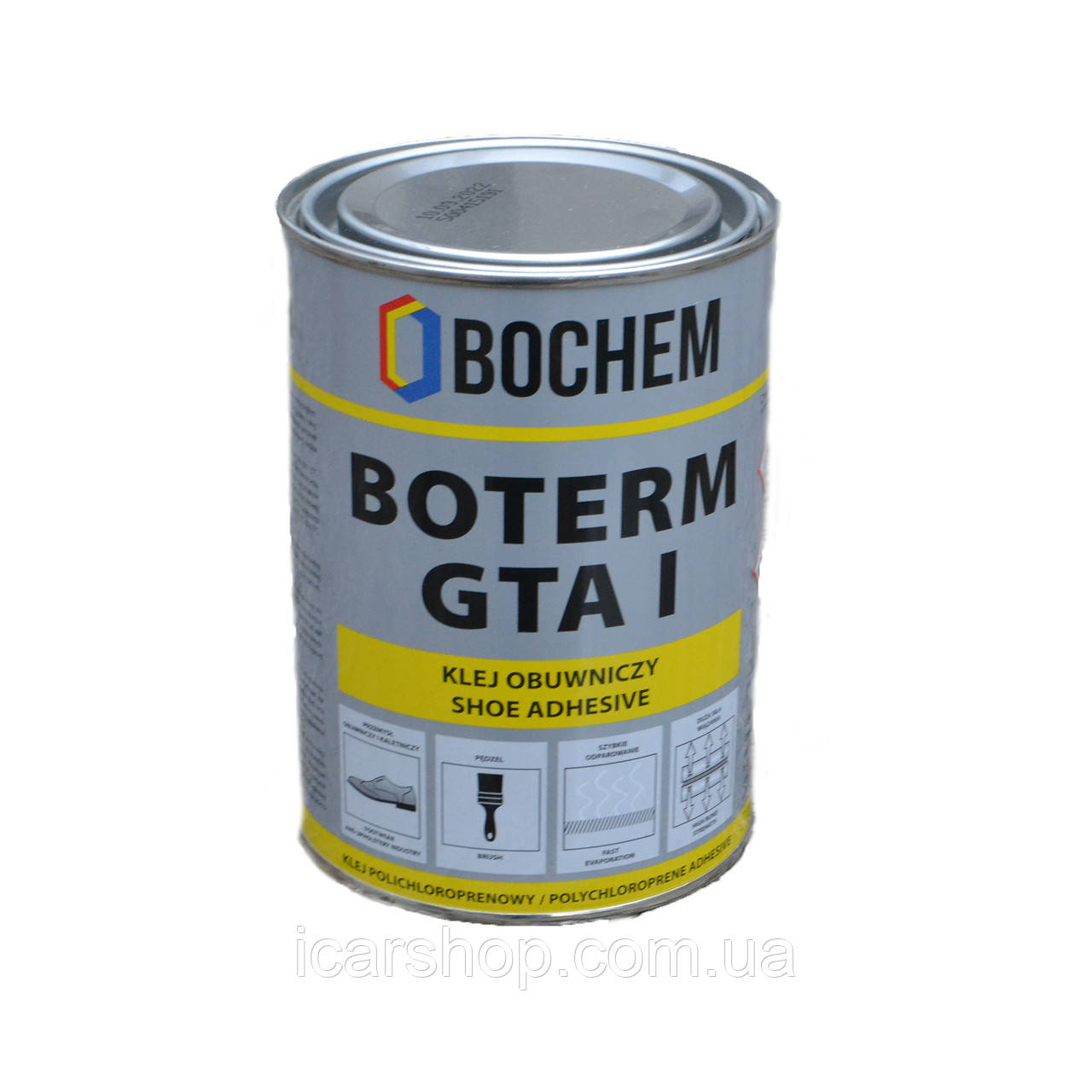 Клей автомобільний для тканини, шкіри/шкірозамінника салону авто Bochem Boterm GTA I 0,8 кг. наіріт