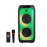 Колонка акумуляторна ZPX ZX-7785 partybox з радіомікрофоном (200W/USB/BT/FM/TWS), фото 2