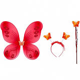 Комплект Метелики Крилья обруч чарівна паличка, фото 3