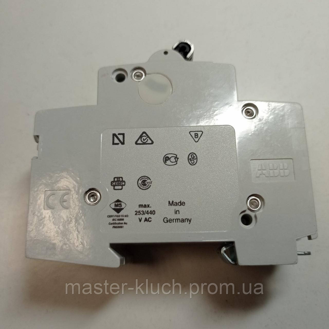 Автоматический выключатель АВВ 20А SH202 С20 - фото 7 - id-p5720438