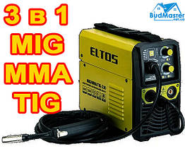 Напівавтомат Зварювальний Eltos MIG/MMA/TIG-330 (3 в 1, 330 Ампер, Верхня Завантаження Котушки)