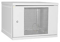 Шкаф монтажный серверный подвесной 9U IPCOM СН-9U-06-06-ДП-1 480(в)х600(ш)х600(гл). Дверь - перфорированная