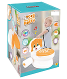 Горщик — унітаз 07-562 спинка, тримач для паперу, звук води, світло, фото 3