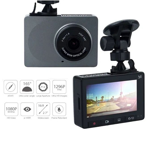 Відеореєстратор Xiaomi Yi Car DVR 1080P WiFi (XYCDVR-GR) - фото 2 - id-p1508944001