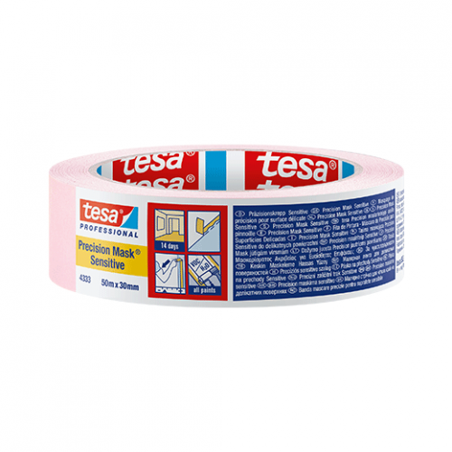 Захисна стрічка для фарбування Tesa Precision mask Sensitive 4333