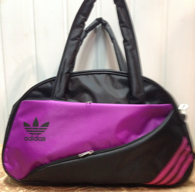 Сумка спортивна Adidas тільки ОПТ (чорний)/Жіноча спортивна сумка