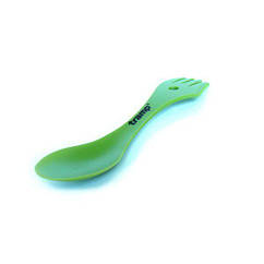 Ложка-виделка TRAMP (ловилка) пластмасова, Зелений