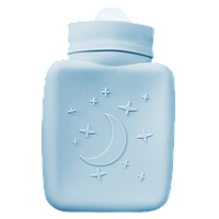 Грілка силіконова 360 мл блакитний