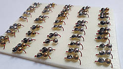 Мормишка ручна робота гвозде шарик №3