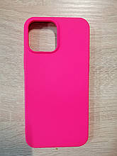 Чохол для Iphone 13 Pro Max Silicone Cover Малиновий