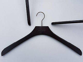 Плечики вешалки тремпеля Mainetti Mexx цвет матово-черный длина 46 см