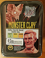 Профессиональная модельная глина MONSTER CLAY® SOFT, 2.05 кг