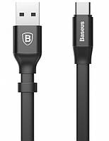 Кабель USB Baseus Yiven Type-C 3A, 1.2M Black (CATYW-01)