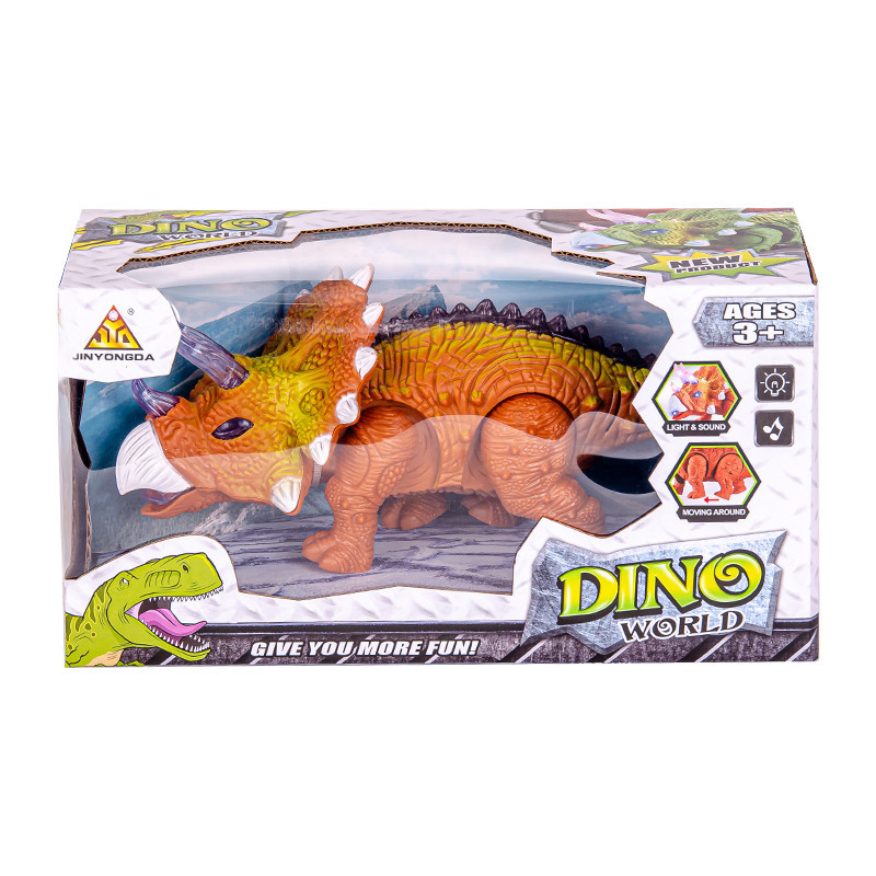 Іграшка динозавр на батарейках світло/звук HC268475