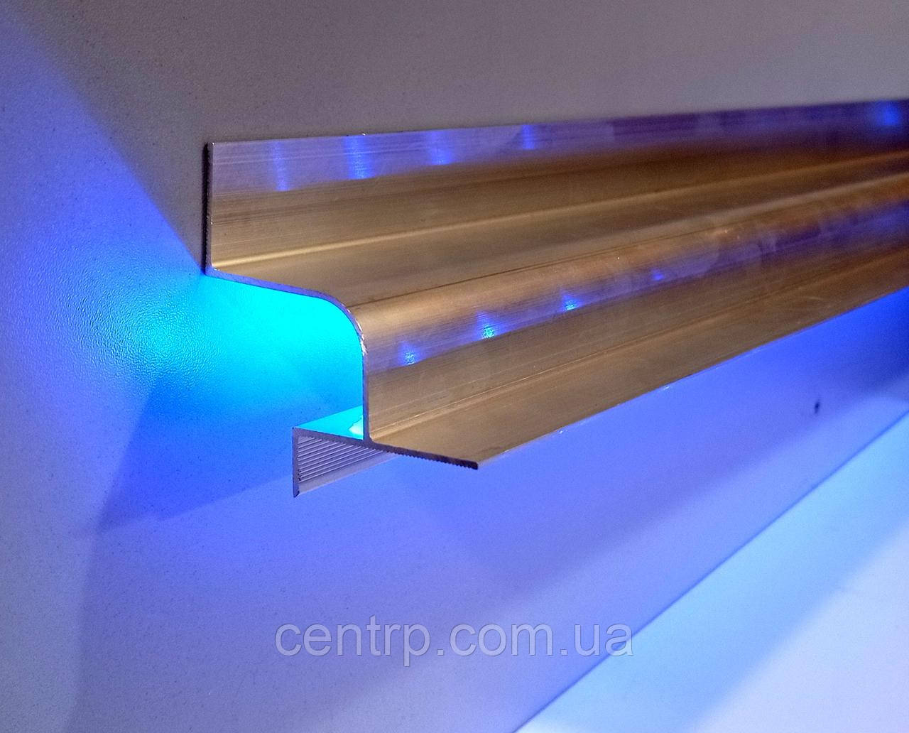 Профіль тіньового шва 21 мм LED