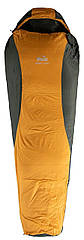 Спальний мішок Tramp Windy Light кокон жовтий/сірий 220/80-55, Правий