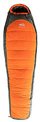 Спальний мішок Tramp Oimyakon Compact кокон помаранч/сірий 200/80-50, Правий