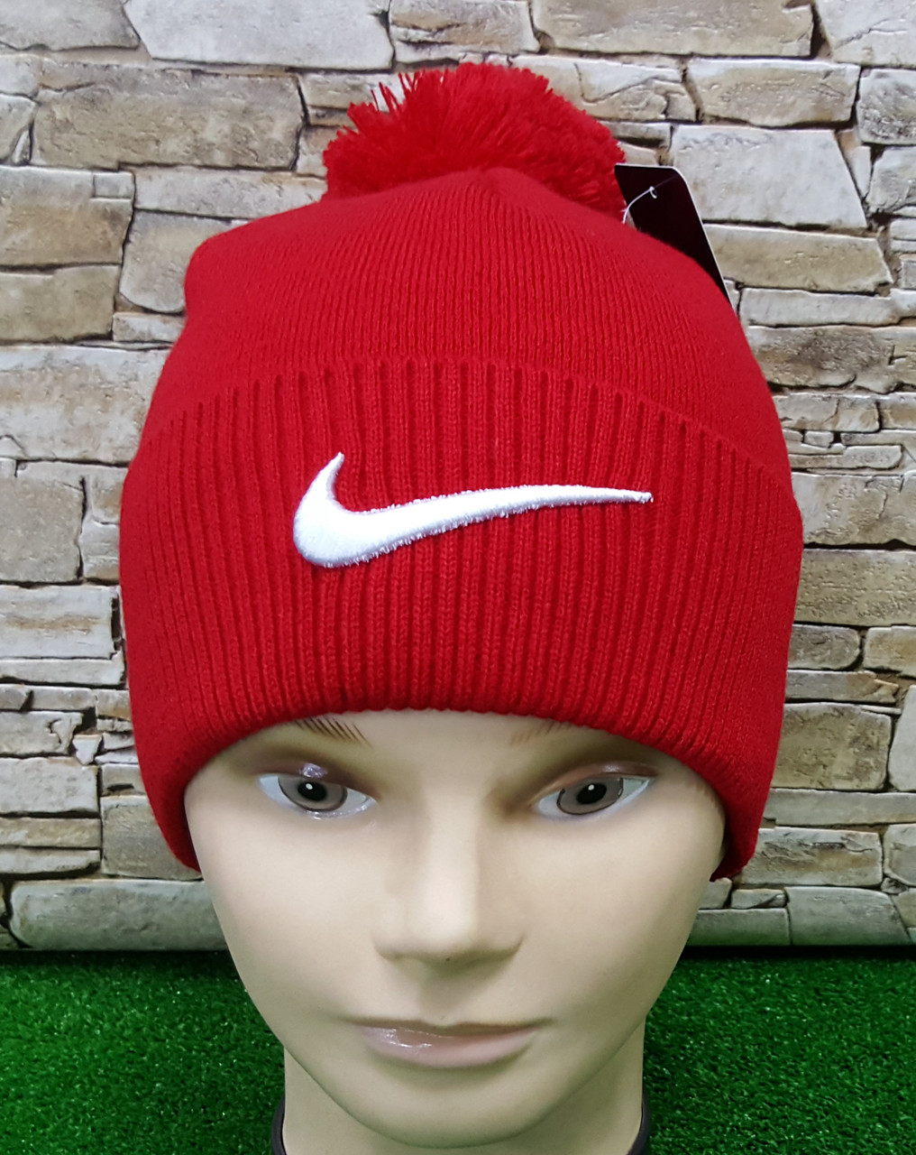 Чоловіча шапка NIKE Originals Pom Pom Fleece