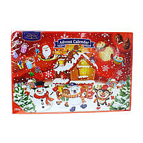 Адвент календар шоколадний Барон Новорічний Baron Kalendarze Adwentowe 200 г Польща