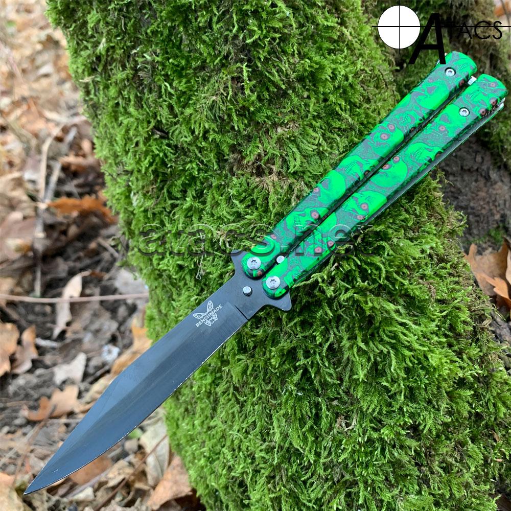 Нож балисонг "Зеленый скелет": продажа, цена в Харькове. Ножи для охоты ...
