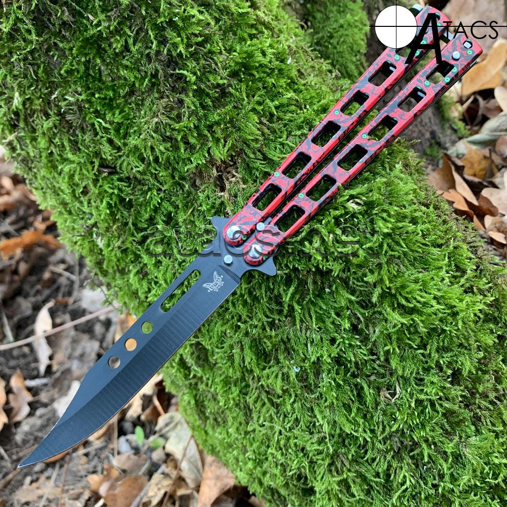 Нож балисонг "Красный скелет": продажа, цена в Харькове. Ножи для охоты ...