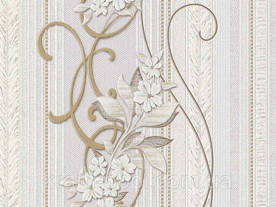 Шпалери Слов'янські Шпалери КФТБ вінілові на паперовій основі 10 м*0,53 9В58 Єва 5764-06, фото 1