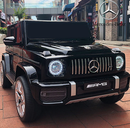 Дитячий електромобіль джип Mercedes-AMG G 63 M 4214EBLR-2 (MP3, SD карта, USB, мотори 2x30W, акум.12V7AH), фото 1