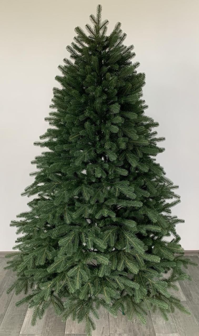 Штучна лита зелена ялинка Карпатська/новорічна ялина 165 см, 1,65 м