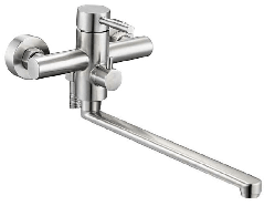 Змішувач для ванни Zegor SAP7-B090 нержавіюча сталь